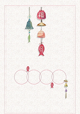 简约日本旅游海报背景设计模板