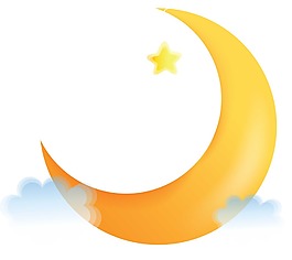 卡通遥远的星空png元素