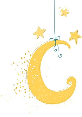 创意星空装饰png元素