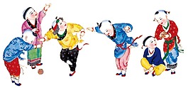 古风新年主题元素