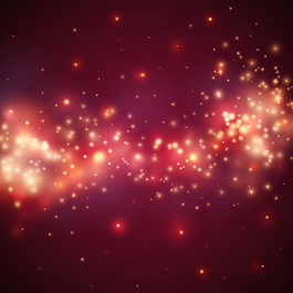 璀璨光亮矢量梦幻背景