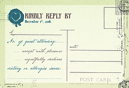 精美的复古邀请函素材请柬设计