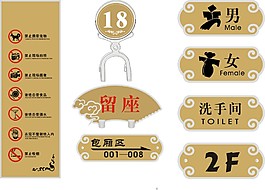 禁止标识导视商场导视系统