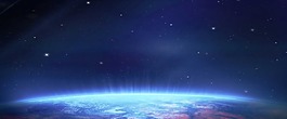 简约蓝色星际背景
