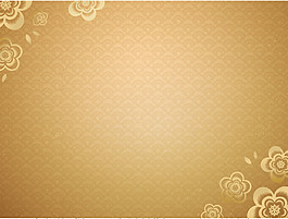 金色古典新年背景