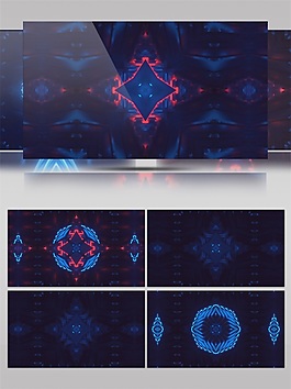 光中心变幻高清视频素材