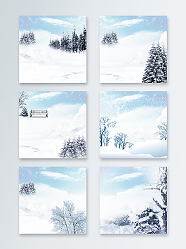 雪景色图片 雪景色素材 雪景色模板免费下载 六图网