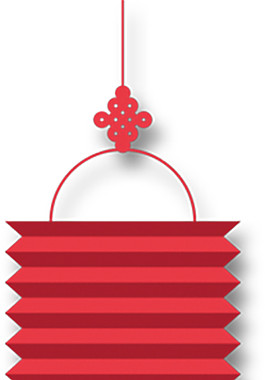 中国结灯笼PNG素材