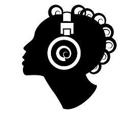 卡通黑色拉风造型png元素