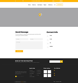 慈善募捐的网站关于我们页面psd模板