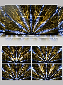 简约动感灯光炫彩舞台视频素材