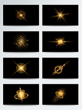 金色光效素材