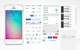iPhone手机内部设置界面ios7