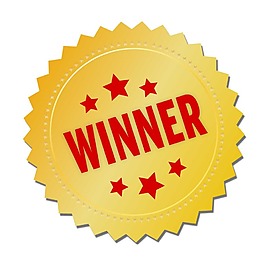 金黄色奖牌png元素