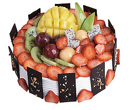 美味草莓蛋糕素材