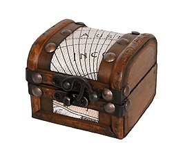 宝箱卡通png元素