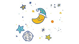 卡通可爱星空png元素