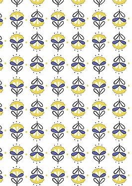 清新配色小黄花植物花卉广告背景