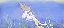 情人节插画设计