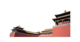 中国故宫插画png元素