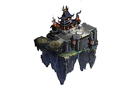 古代建筑模型元素