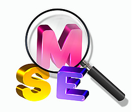 网站优化sem彩色立体字母配图元素