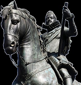 骑马将士图案PNG