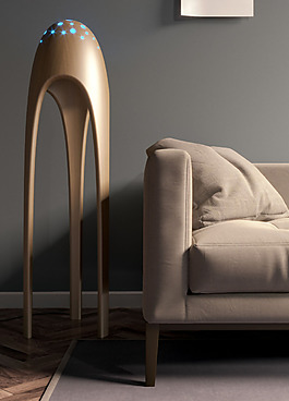 创意外星人灯具jpg素材