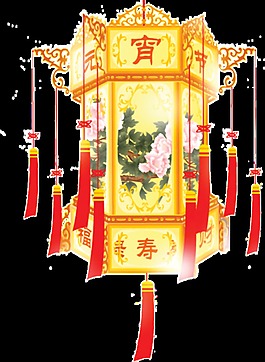 2018元宵节花灯元素设计