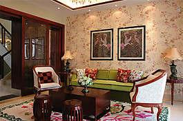 古典风客厅装修效果图