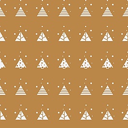 浅棕色规则排列树木背景矢量素材