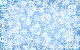 六种颜色雪花背景图1