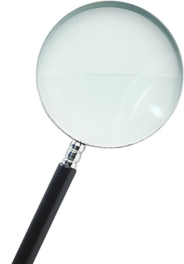 圆形放大镜png元素