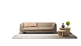 欧式客厅沙发茶几png元素