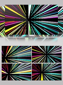 金色汇聚光束视频素材