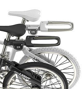 黑白创意多功能的自行车配件jpg素材