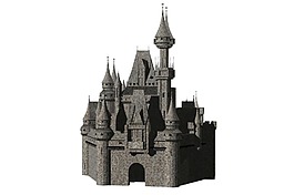 大气古代城堡png元素