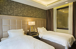 精品酒店客房效果图
