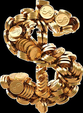 美金货币符号图案