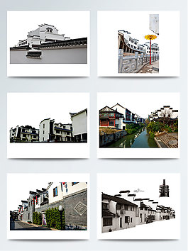 徽派建筑马头墙图案