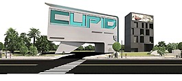 创意现代建筑png元素