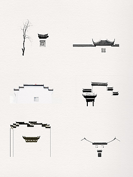 水墨风派建筑图片集合