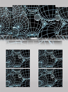 蓝光星际宇宙动态视频素材