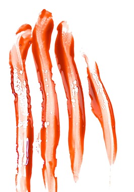 红色血指印png元素