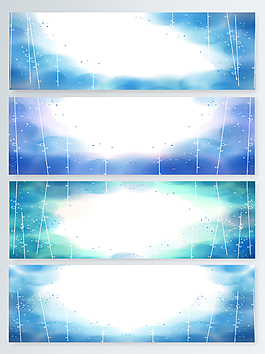 蓝色科技banner背景
