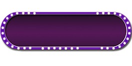 卡通紫色装饰边框png元素
