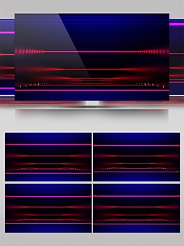 红蓝条纹视频素材