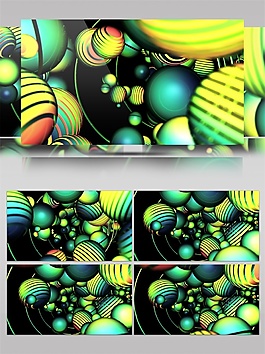 宇宙动感星球动态视频素材