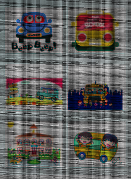 大巴可爱小孩子校车学生
