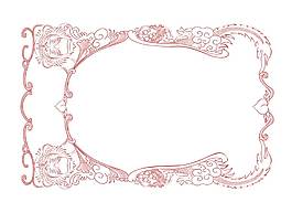 卡通中式猴子桃子边框png元素